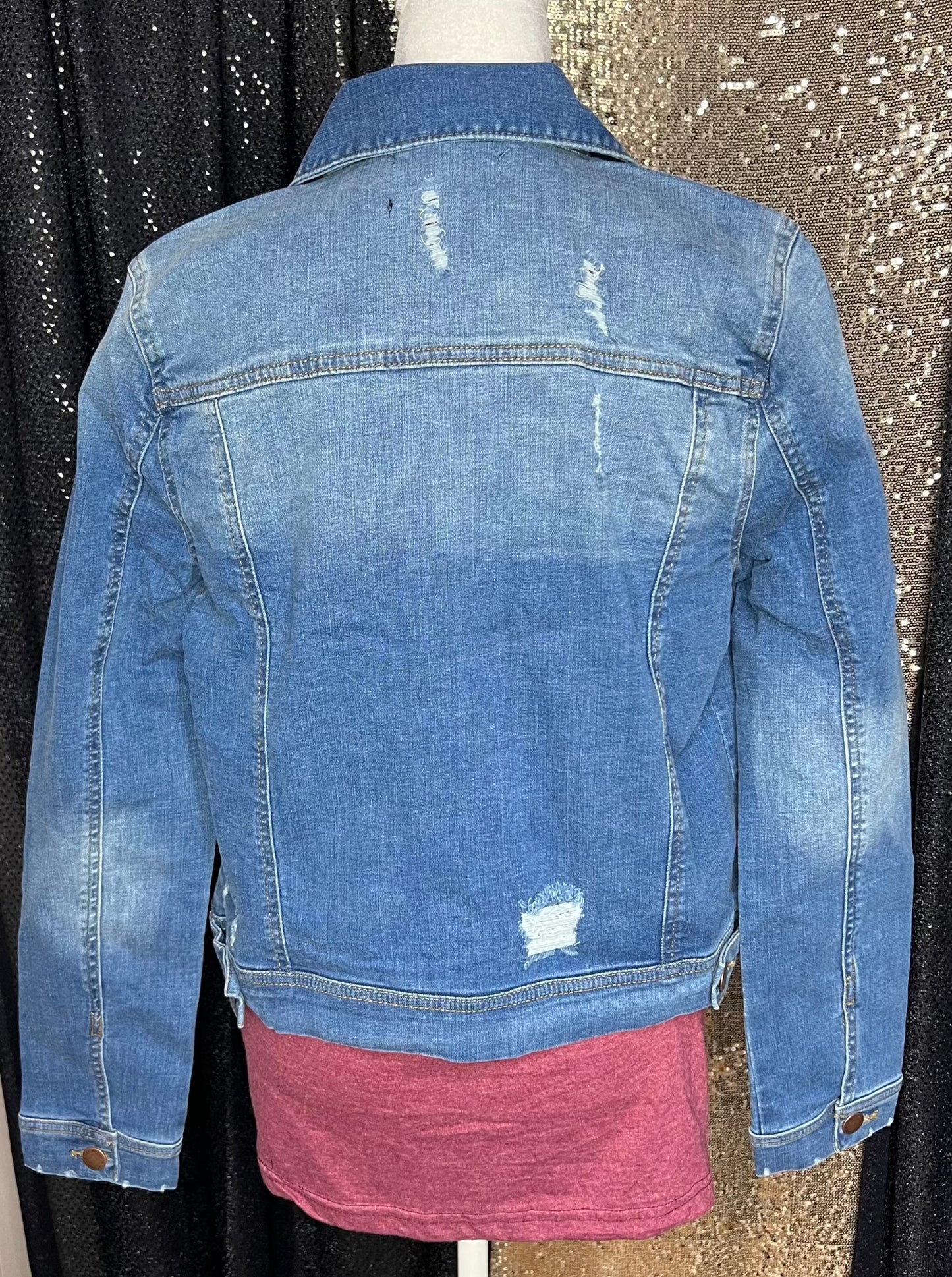 Bold In Blue Denim Jacket (IN STOCK)