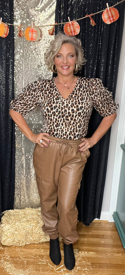 Cappuccino Cargos On The Go-Go (IN STOCK)