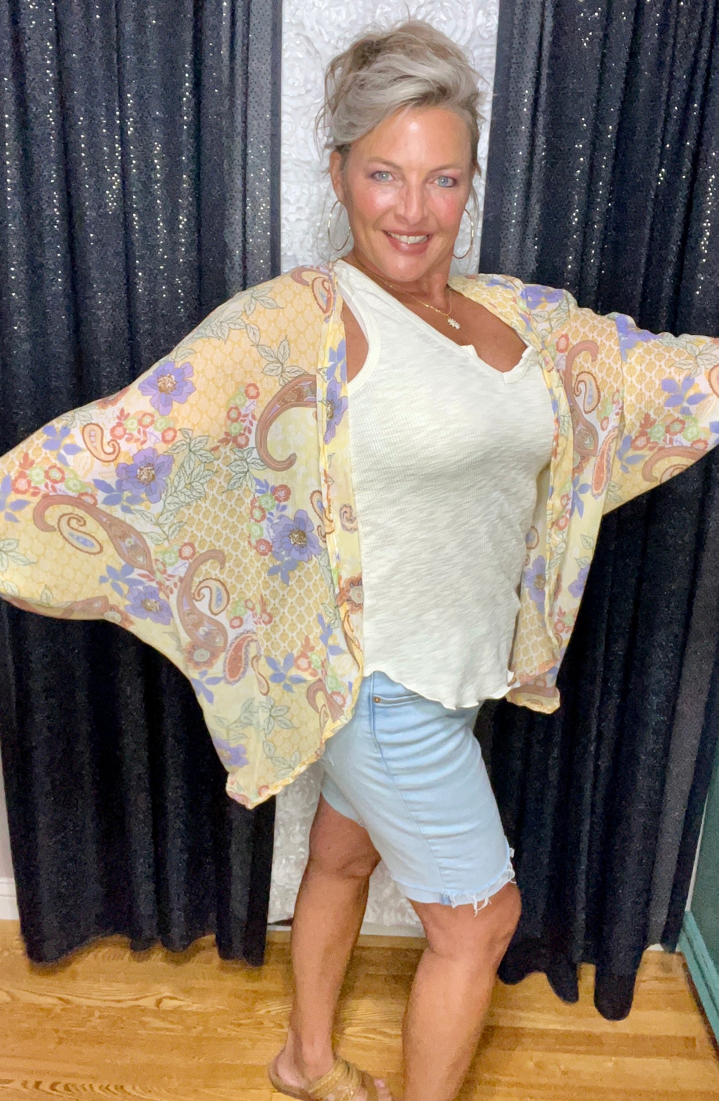 Golden Girl Cardi (IN STOCK)
