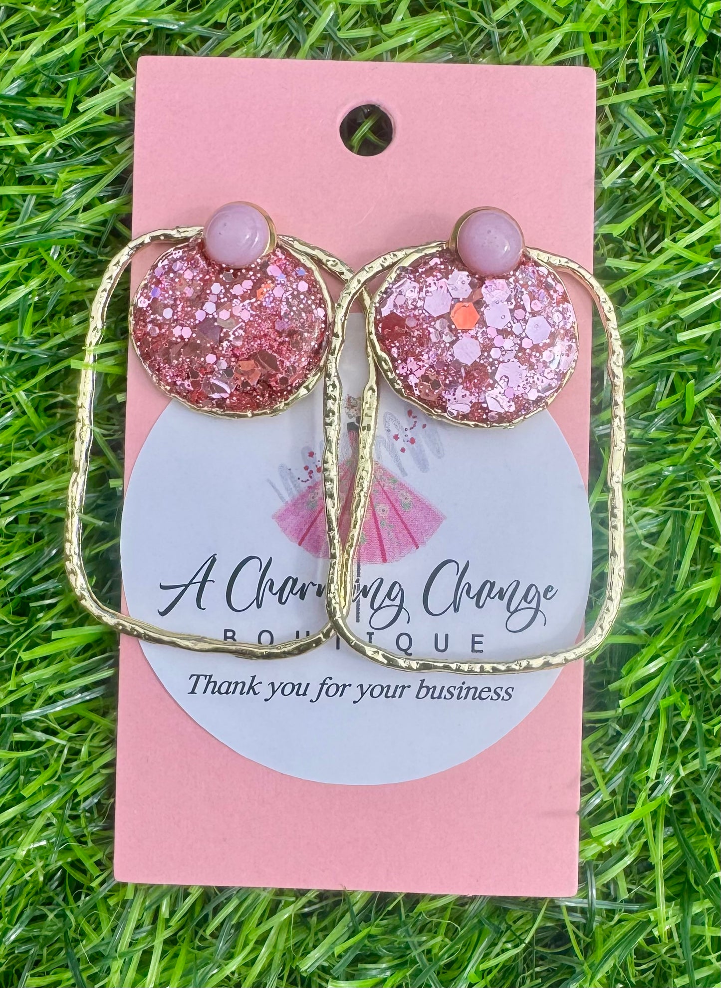 She Sparkles In Pink