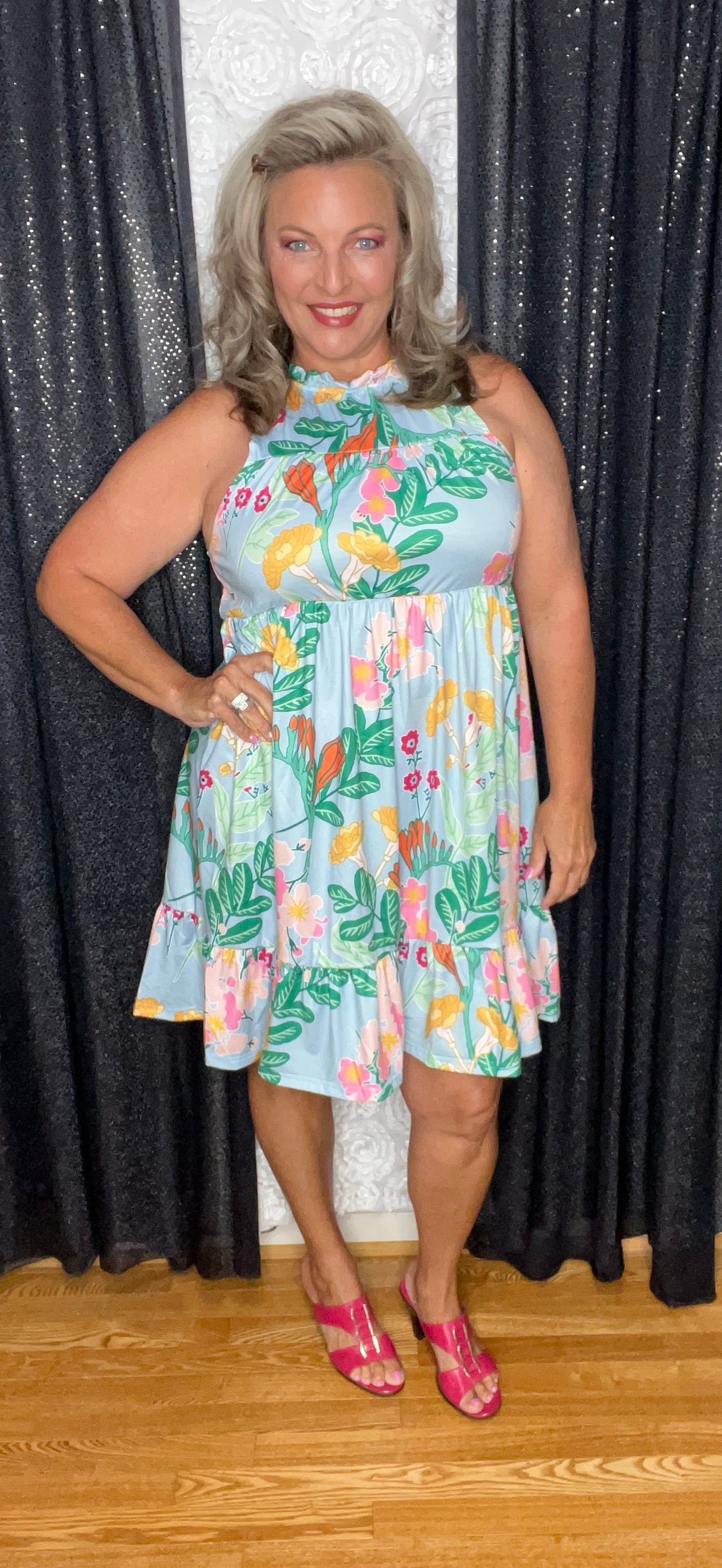 Hot In A Halter Dress (IN STOCK)