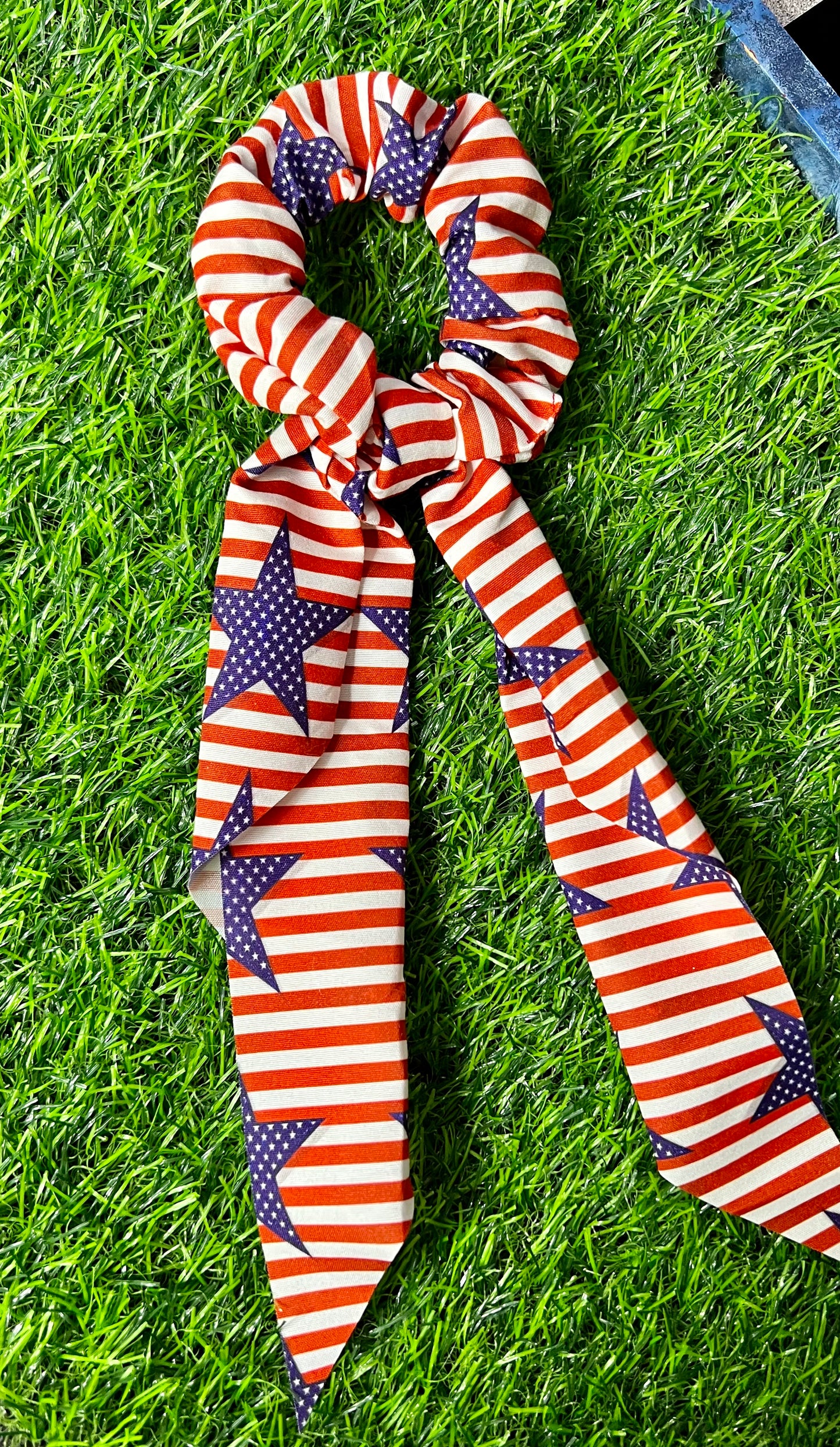 Stars and Stripes Ponytail Tie
