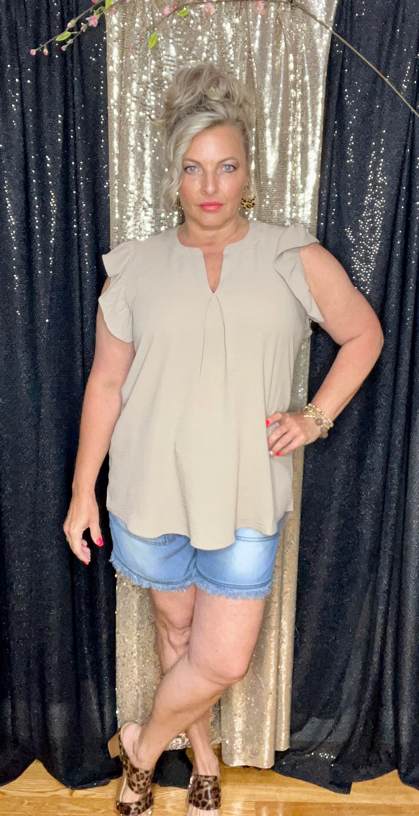 Raving In Ruffles Hi-Low Top (IN STOCK)
