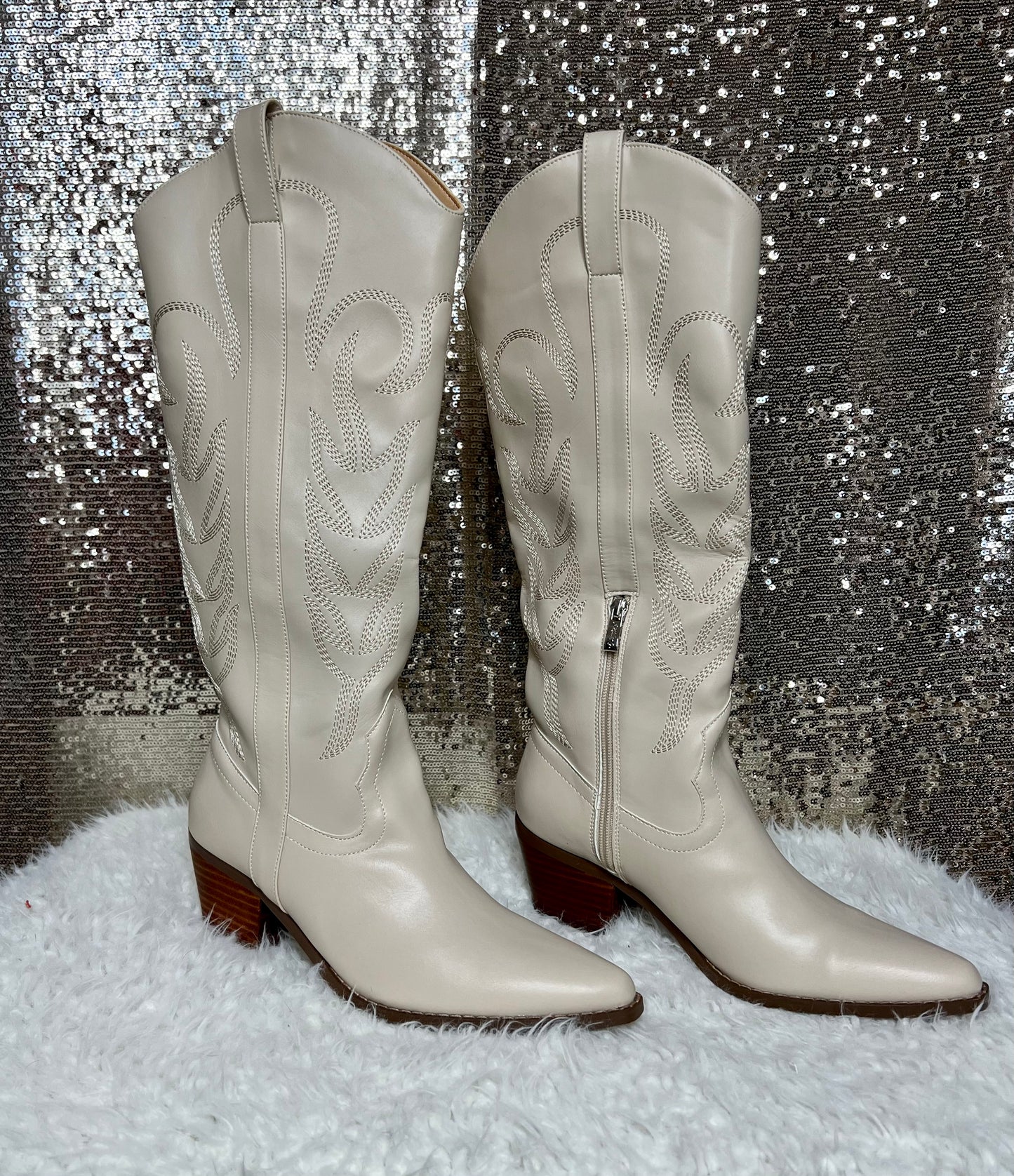 Beige, Bold, and Neutral Boots (IN STOCK)