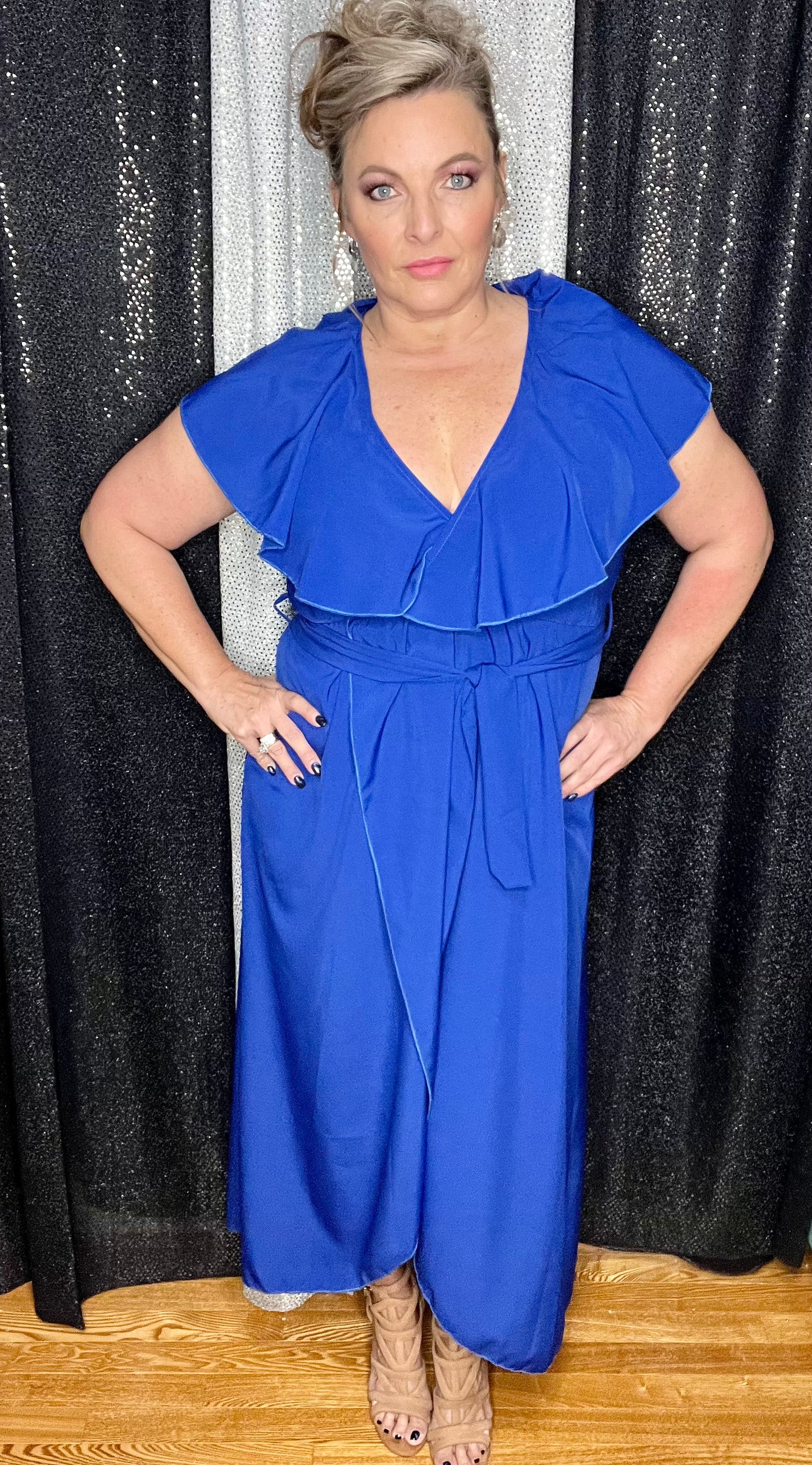 She's A Royal Maxi Dress (IN STOCK)