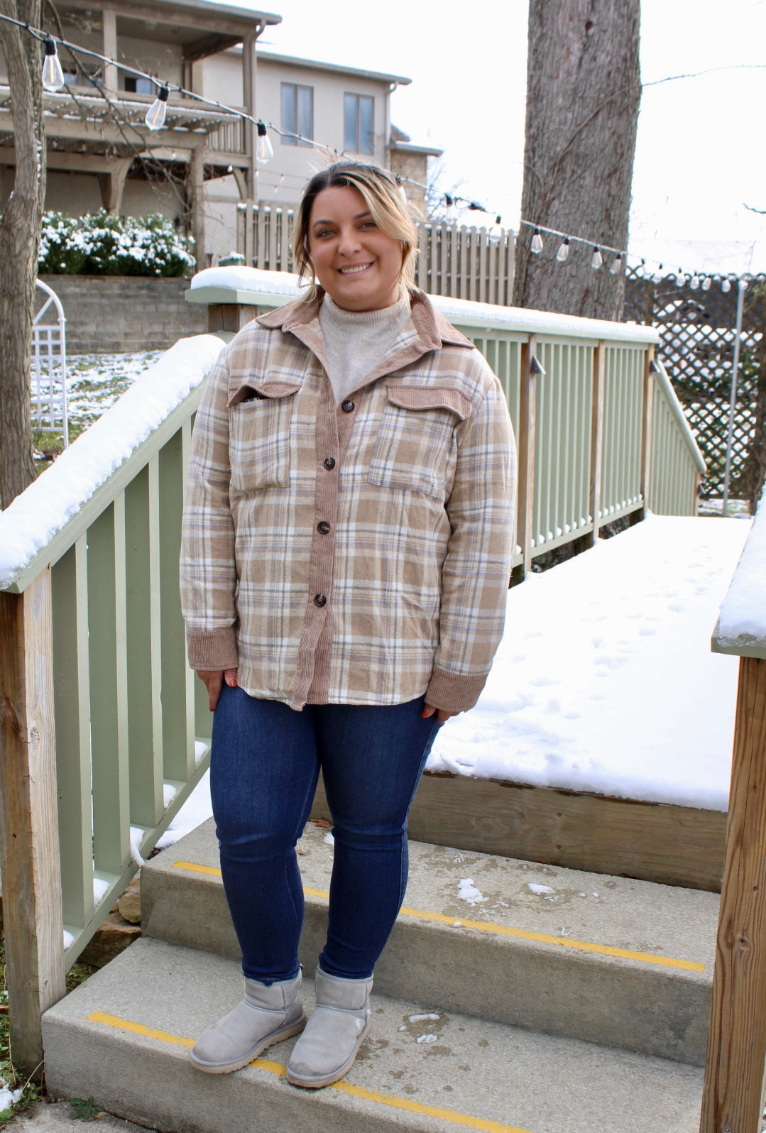 Woven Warm and Wow Shacket (IN STOCK)