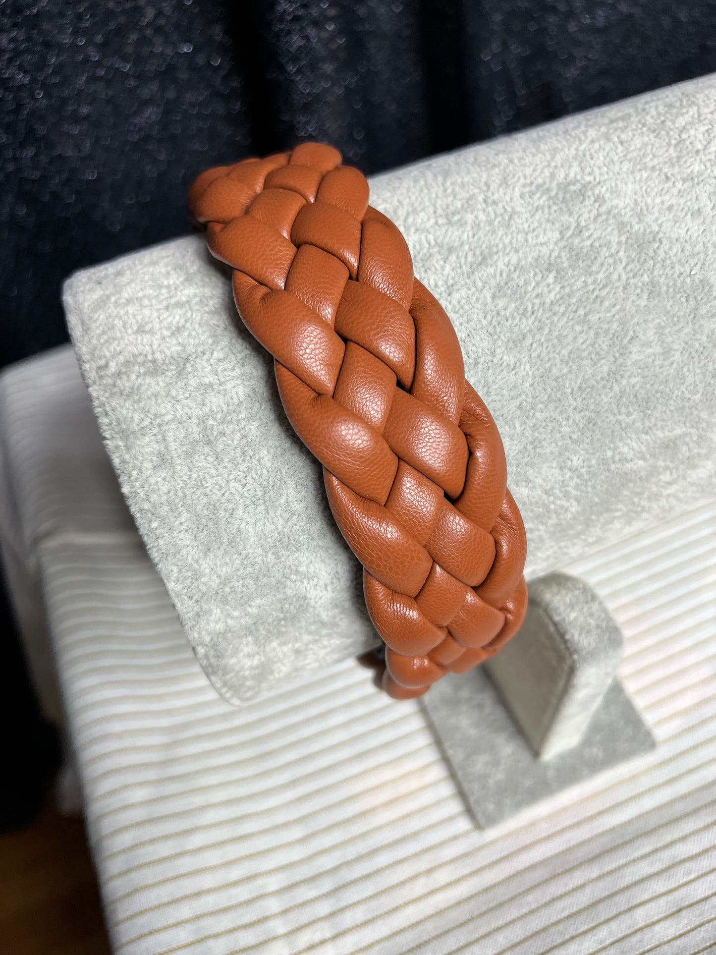 Braided Beauty in Cognac Headband