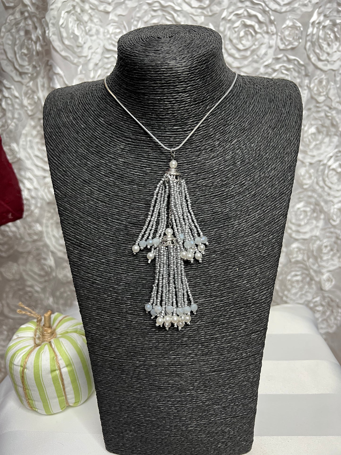 Twinkle Tassel Drop Necklace (IN STOCK)