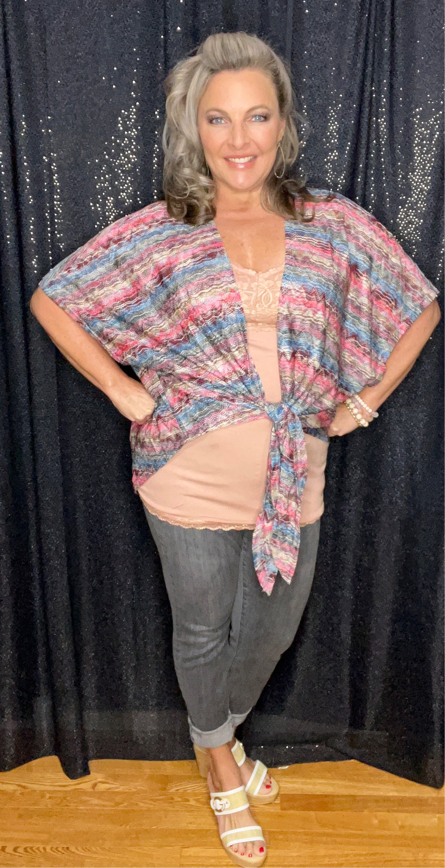 Mad About Multi-Colored Wrap (IN STOCK)