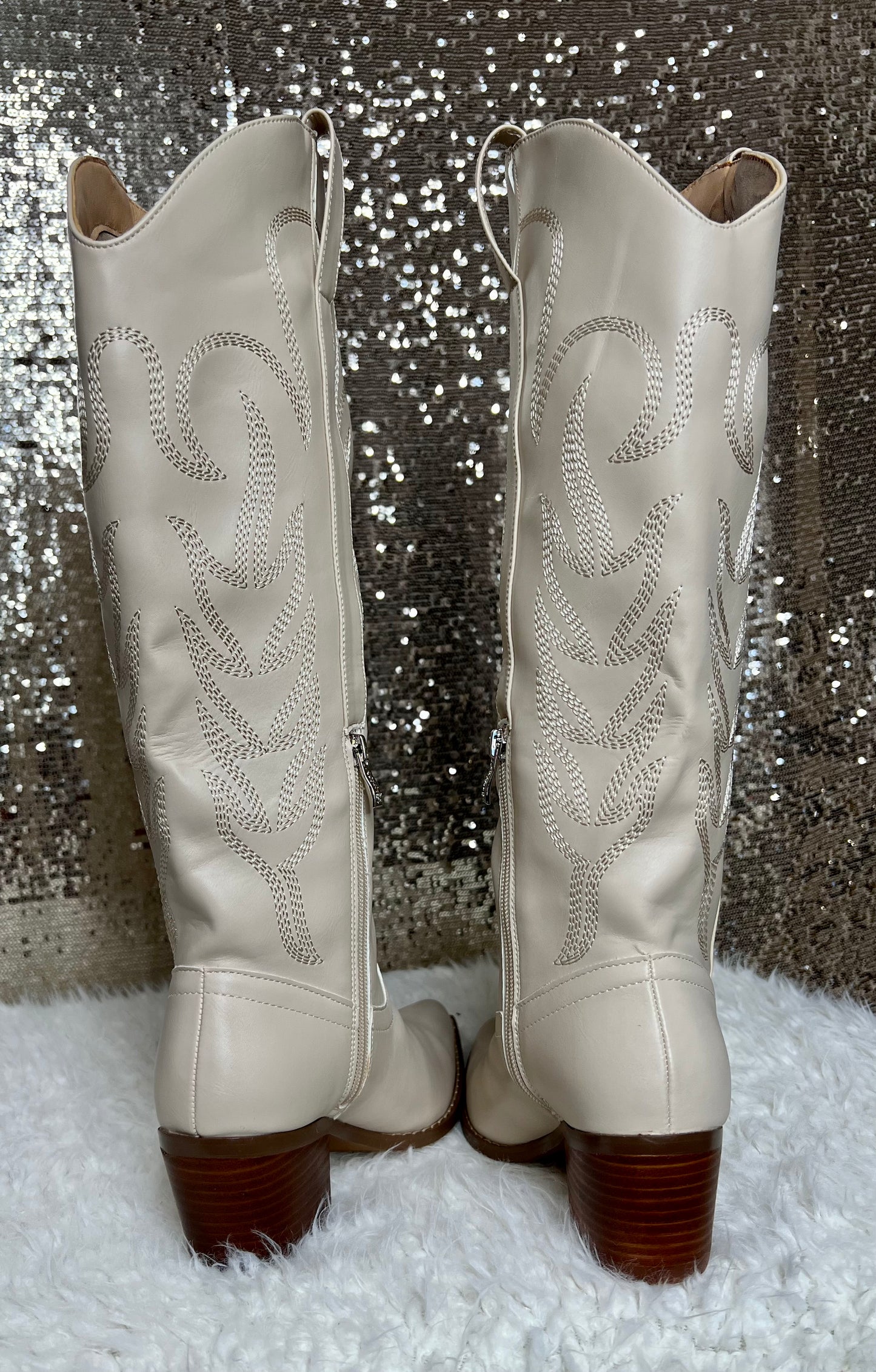 Beige, Bold, and Neutral Boots (IN STOCK)