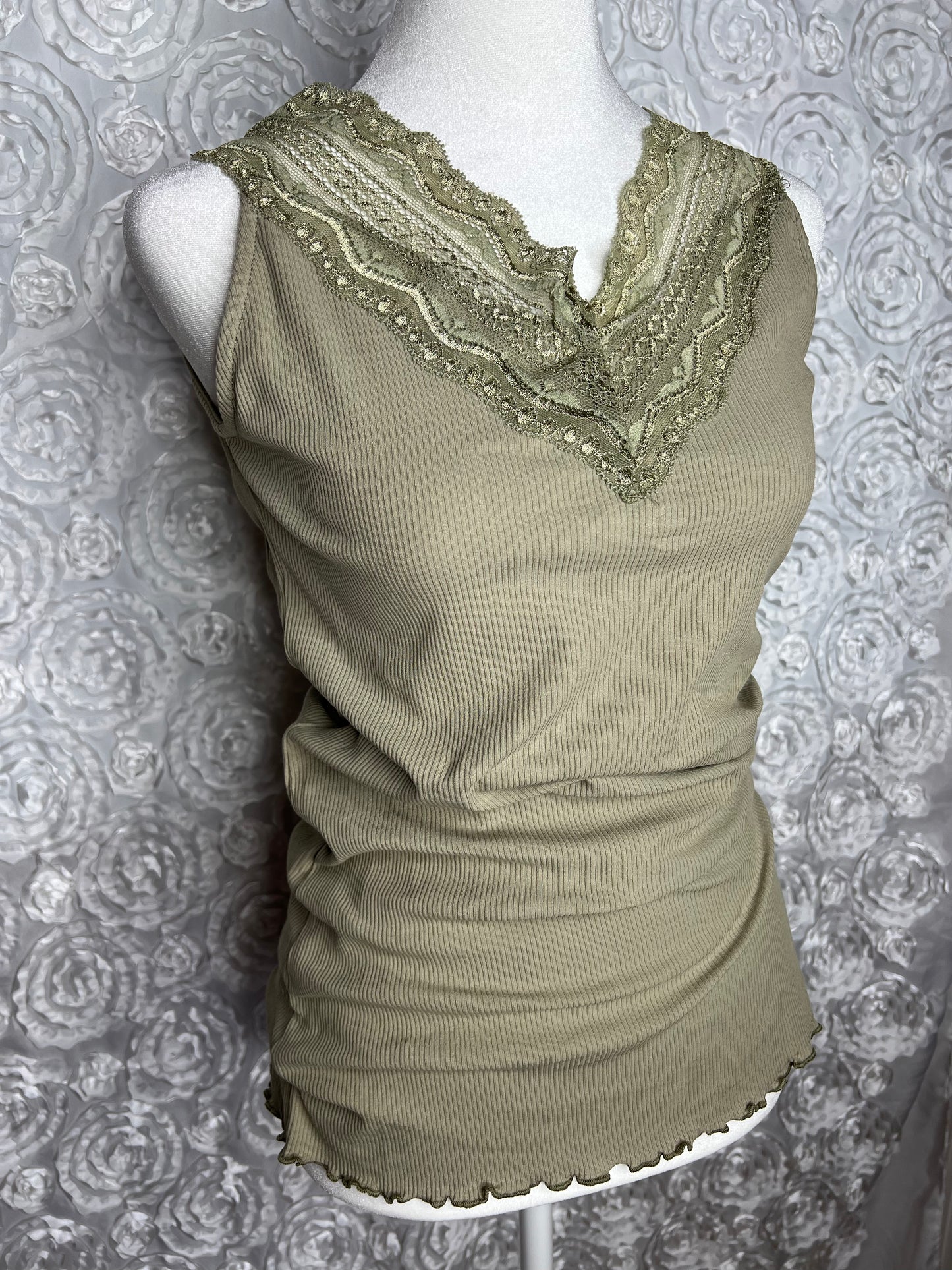 Easy To Layer Tank Sage Green (IN STOCK)