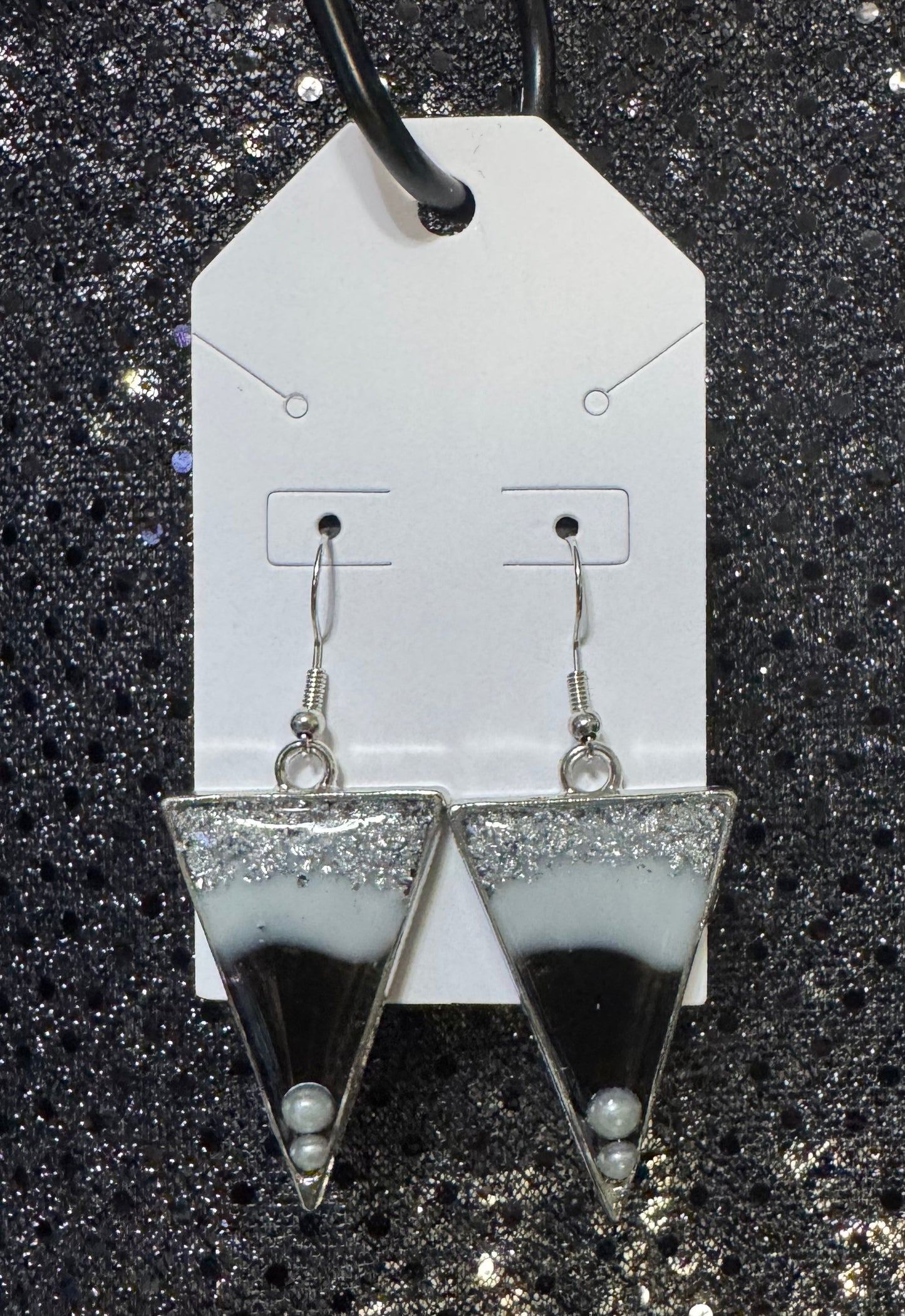 It's ALL Black And White Earrings