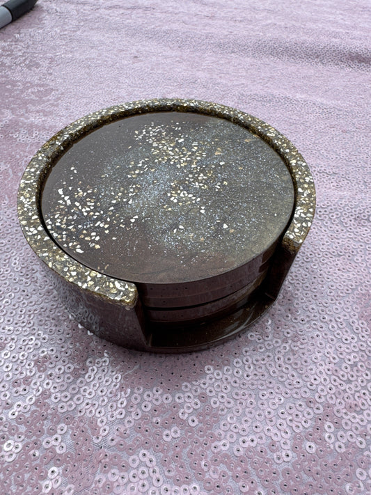 Resin Coaster Set