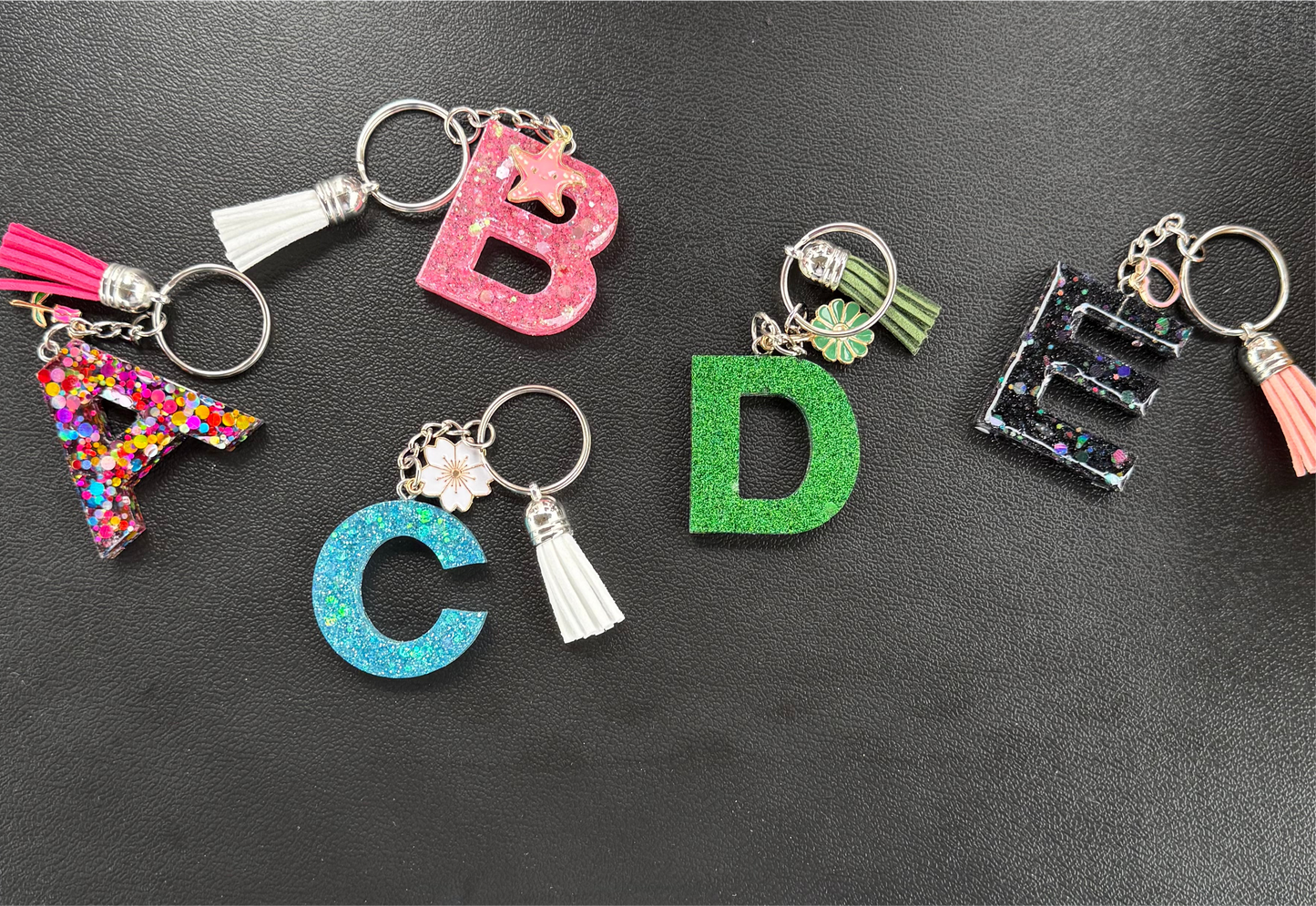 Initial Keychains