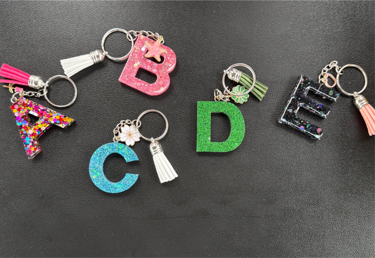 Initial Keychains