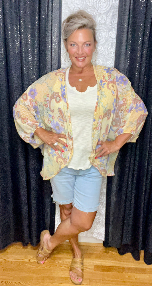 Golden Girl Cardi (IN STOCK)