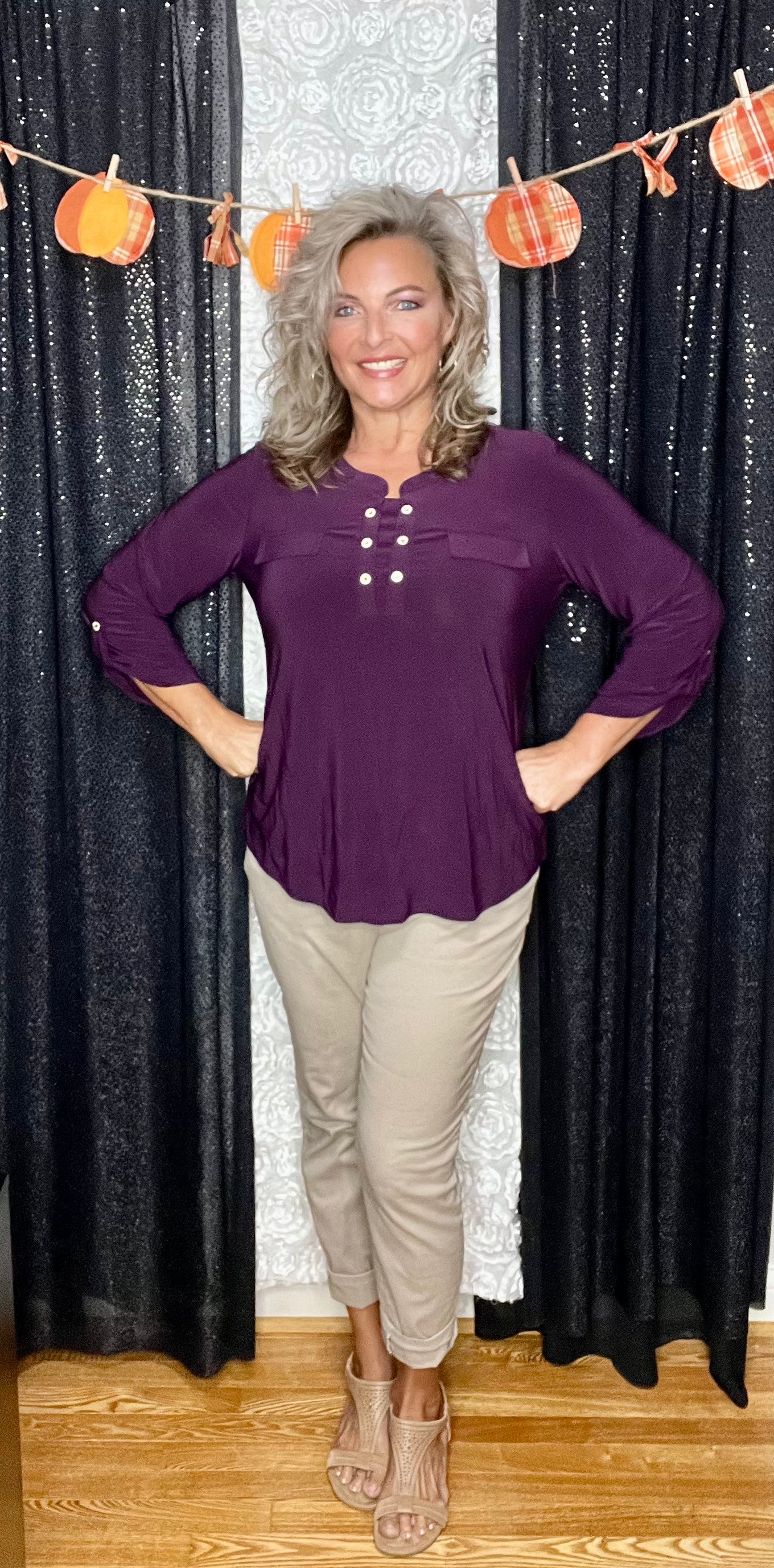 It's Just Plum Beautiful Top (IN STOCK)