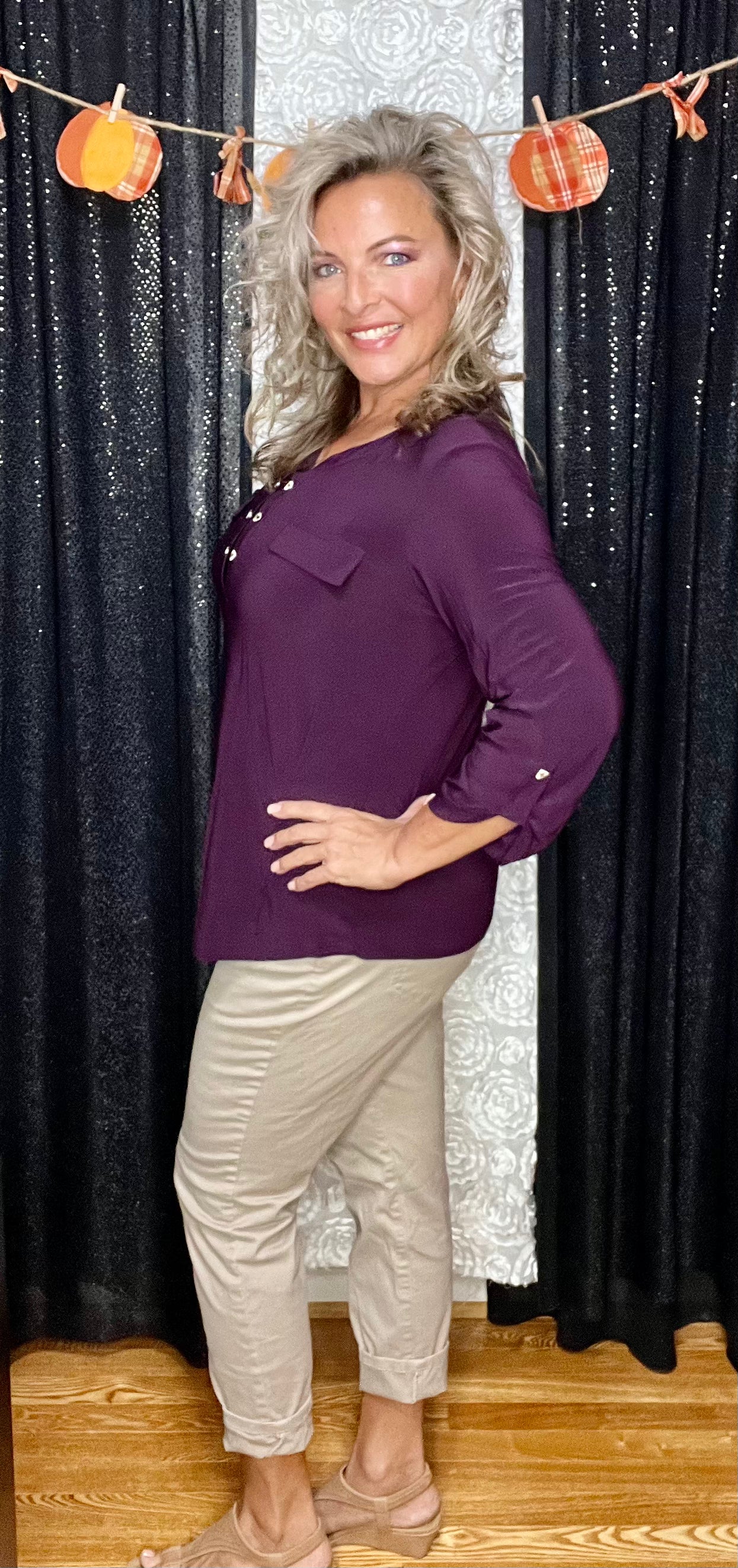 It's Just Plum Beautiful Top (IN STOCK)