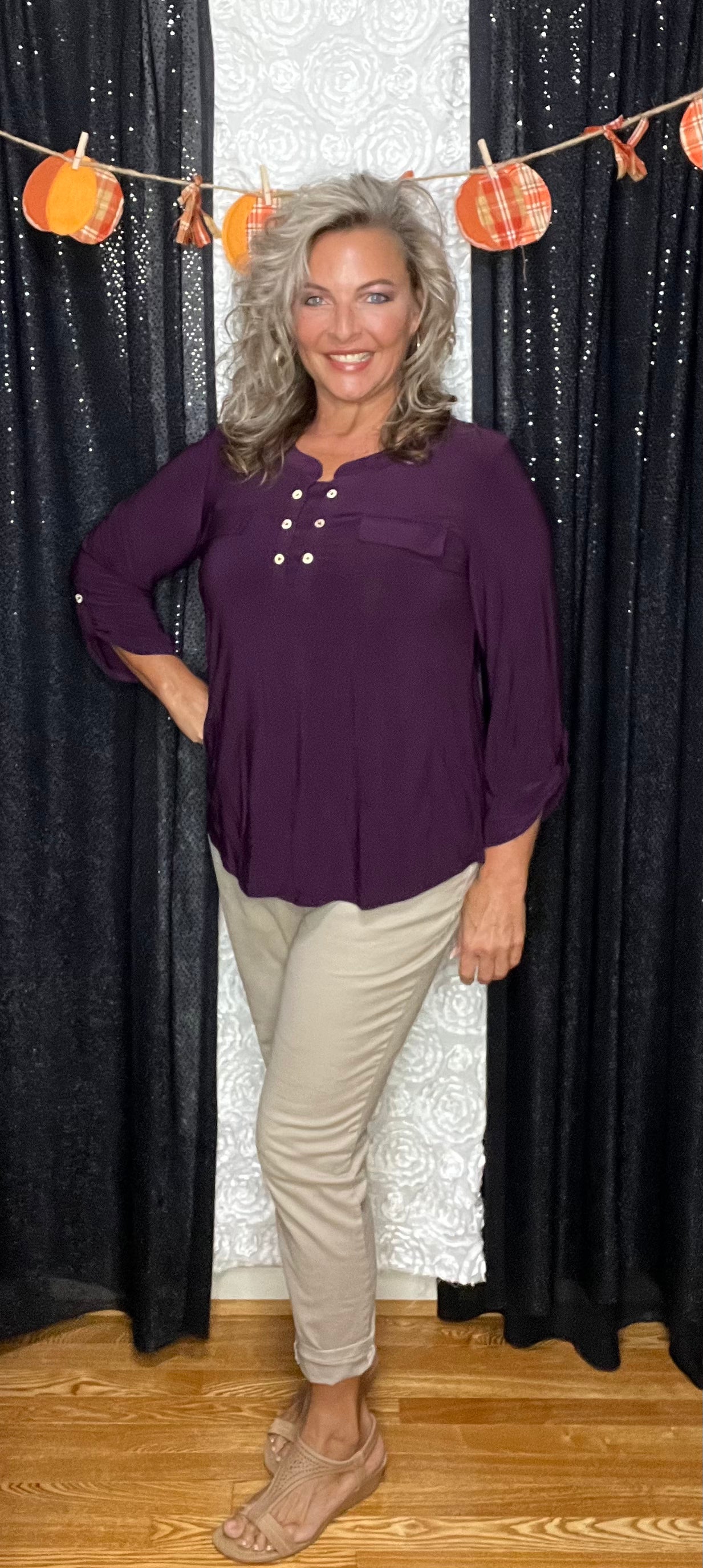 It's Just Plum Beautiful Top (IN STOCK)