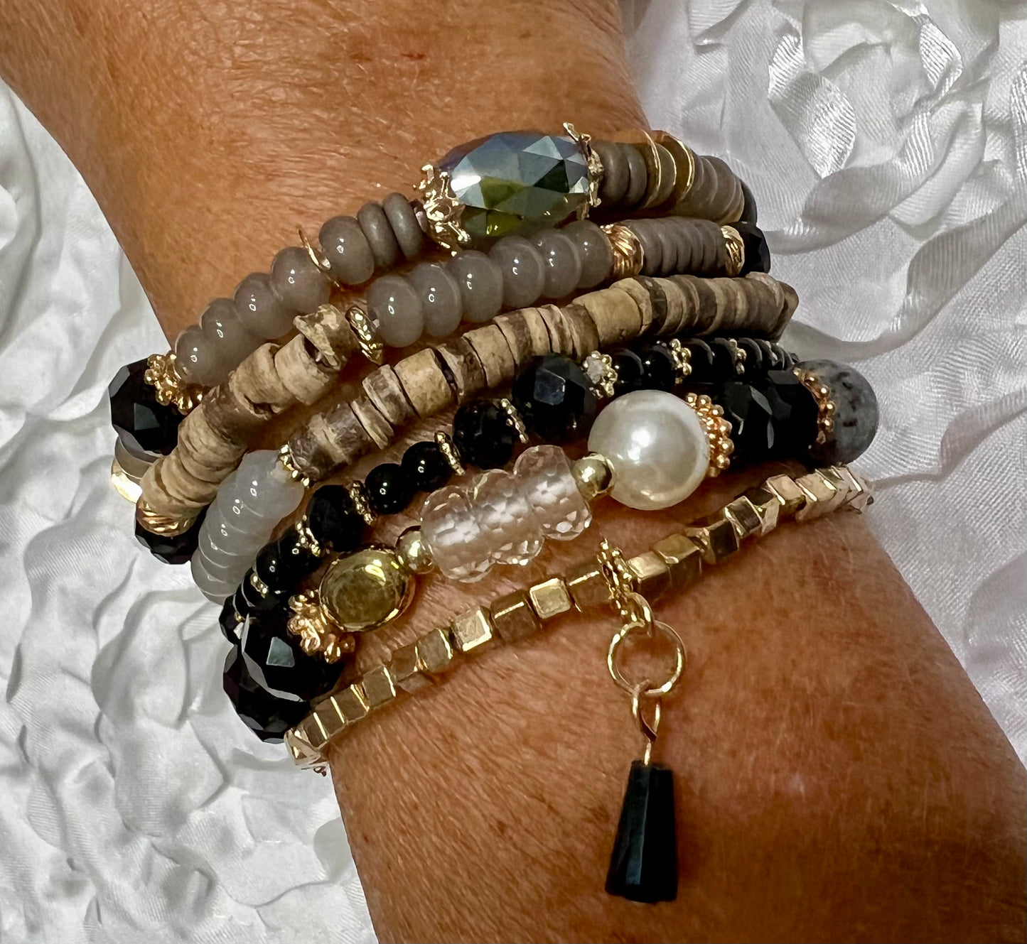 Stackable And Stylish Beaded Bracelet (IN STOCK)