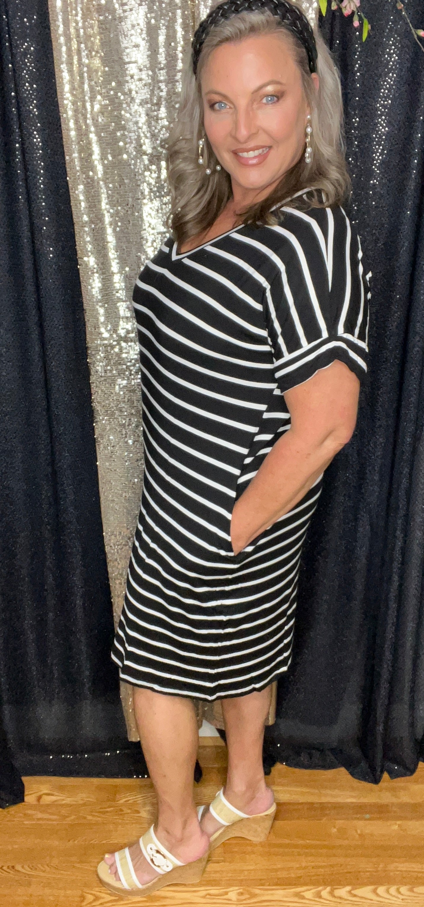 Keep It Casual And Cool T-Shirt Dress (IN STOCK)