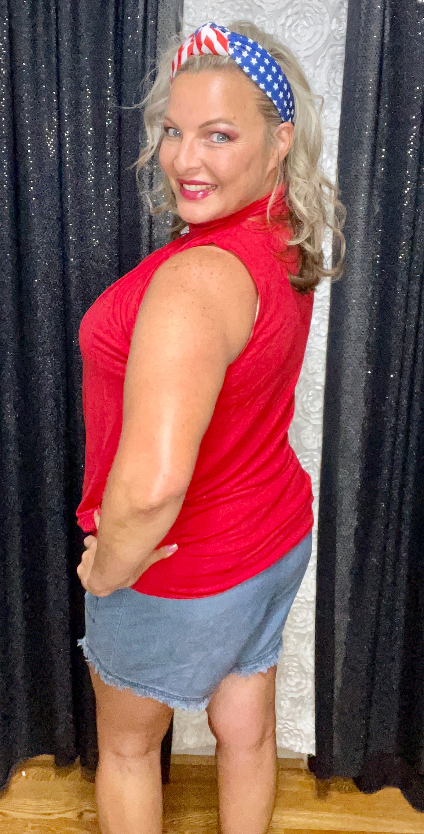 Paint The Town Red Top (IN STOCK)