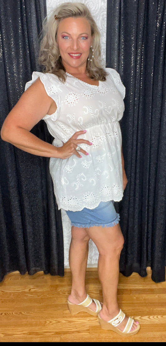 Romance and Ruffles Top (IN STOCK)