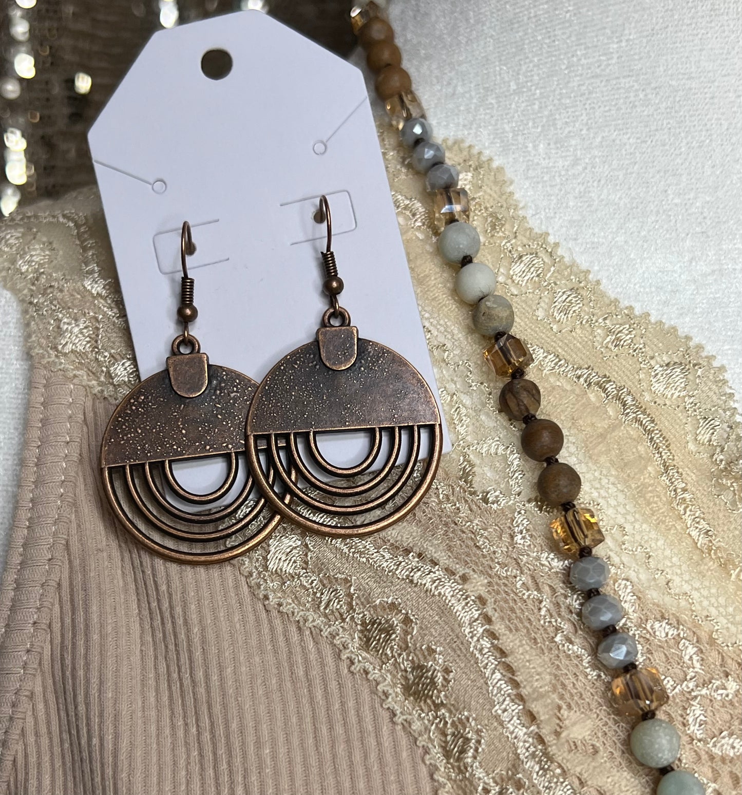 Naturally Beautiful Drop Necklace (IN STOCK)