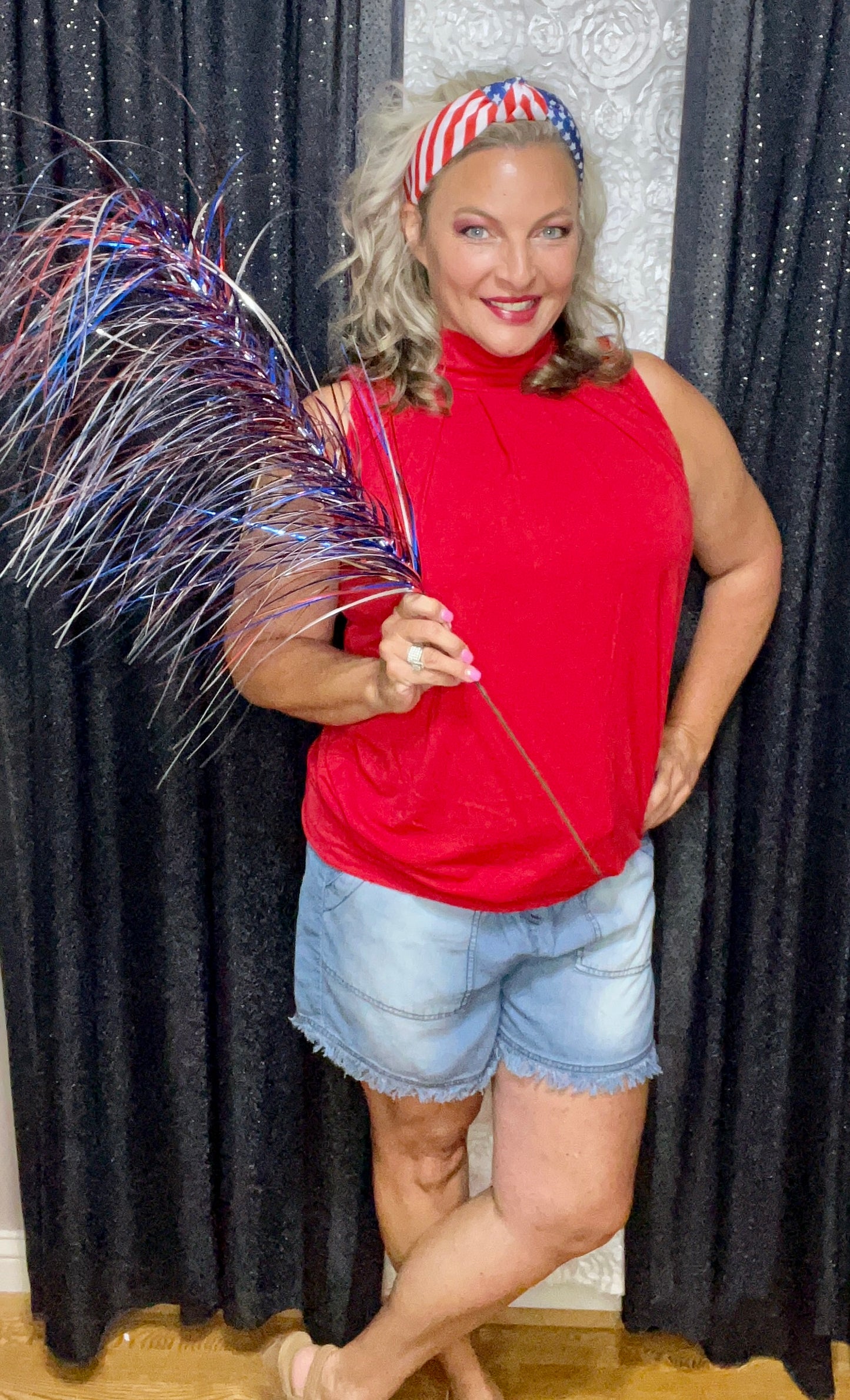 Paint The Town Red Top (IN STOCK)