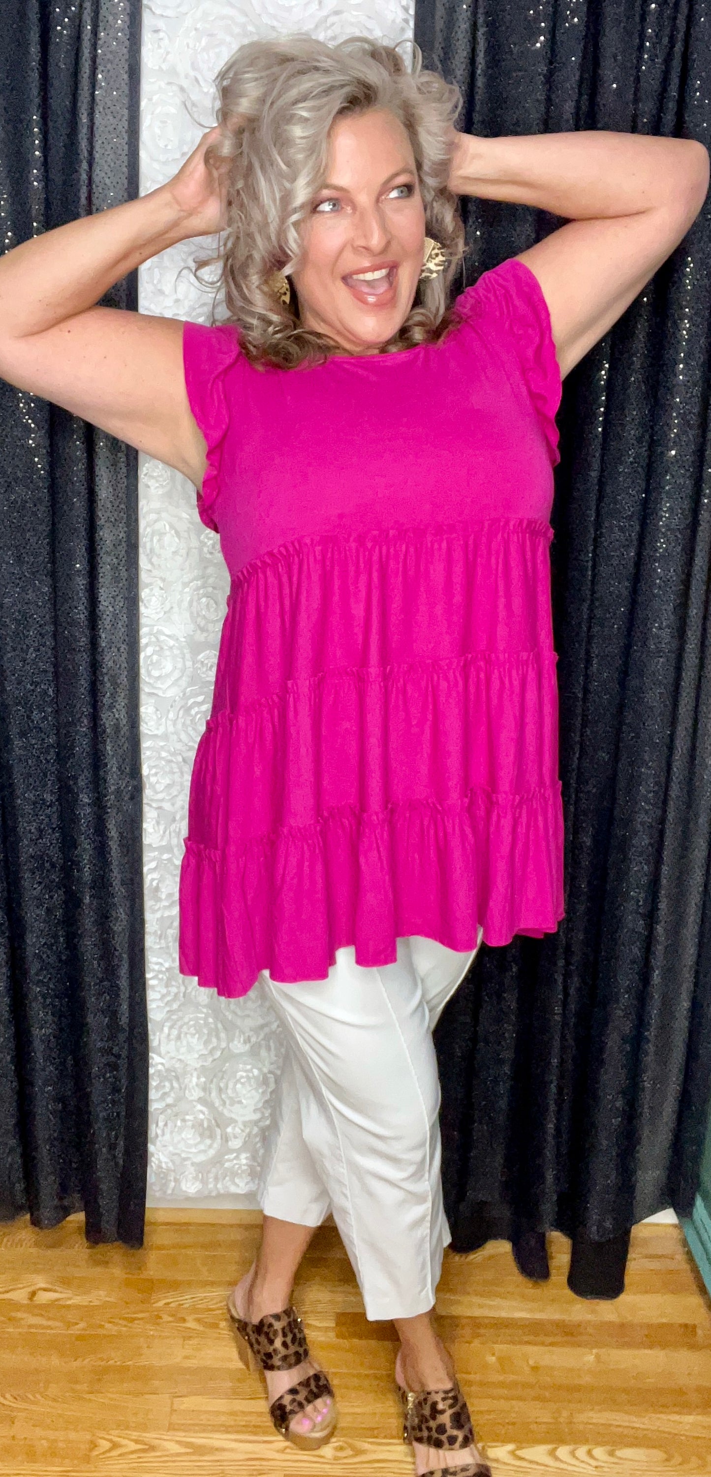 Magic In Magenta Top (IN STOCK)
