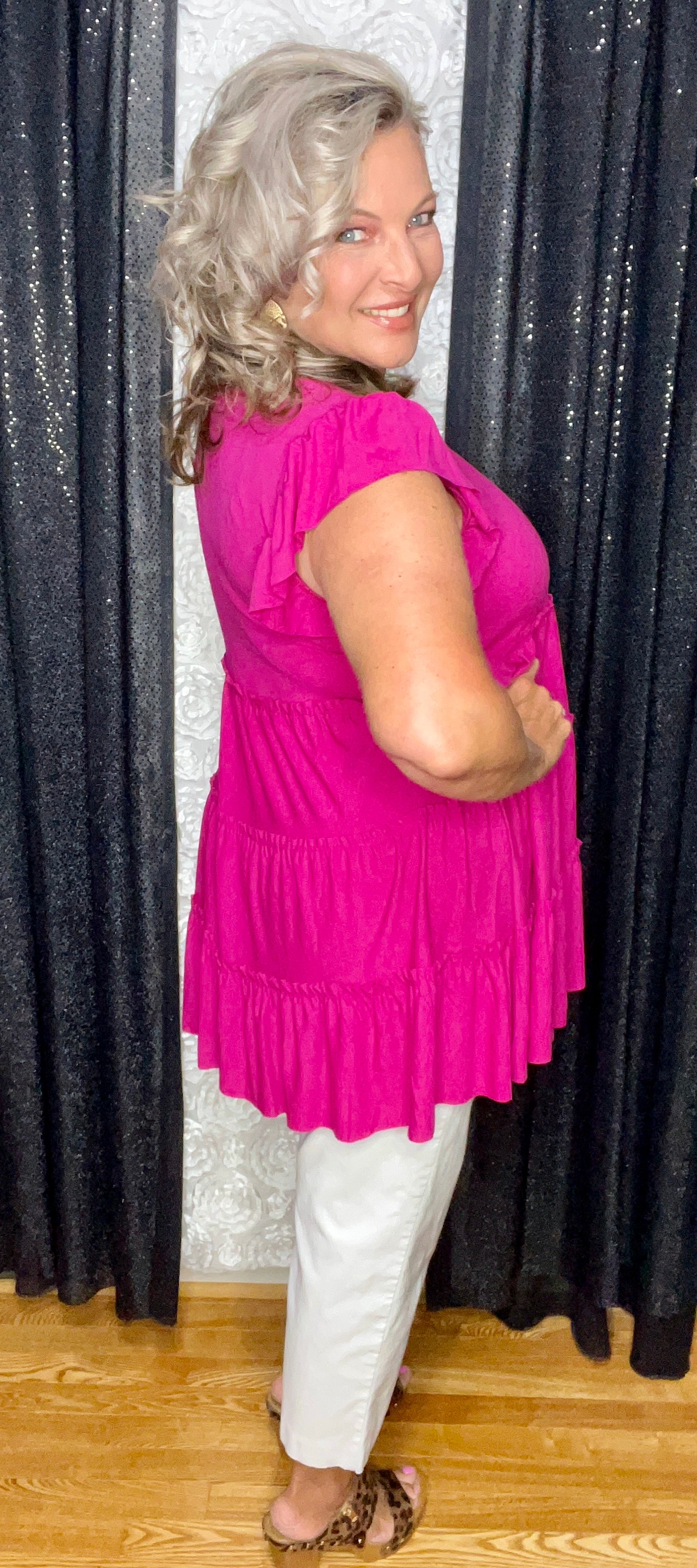 Magic In Magenta Top (IN STOCK)