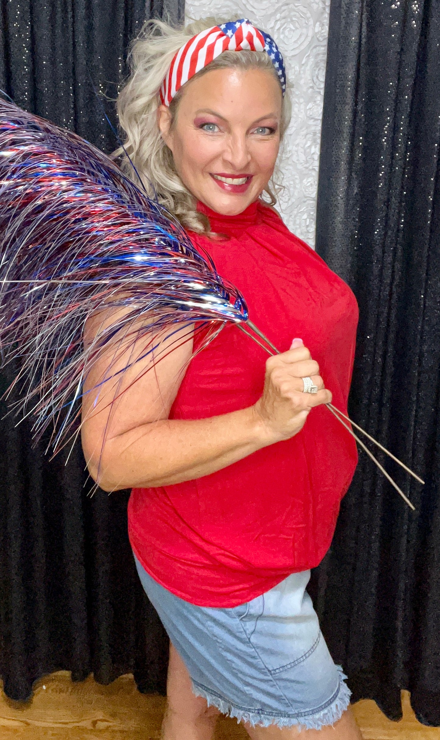 Paint The Town Red Top (IN STOCK)