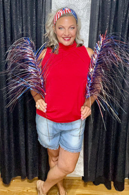 Paint The Town Red Top (IN STOCK)