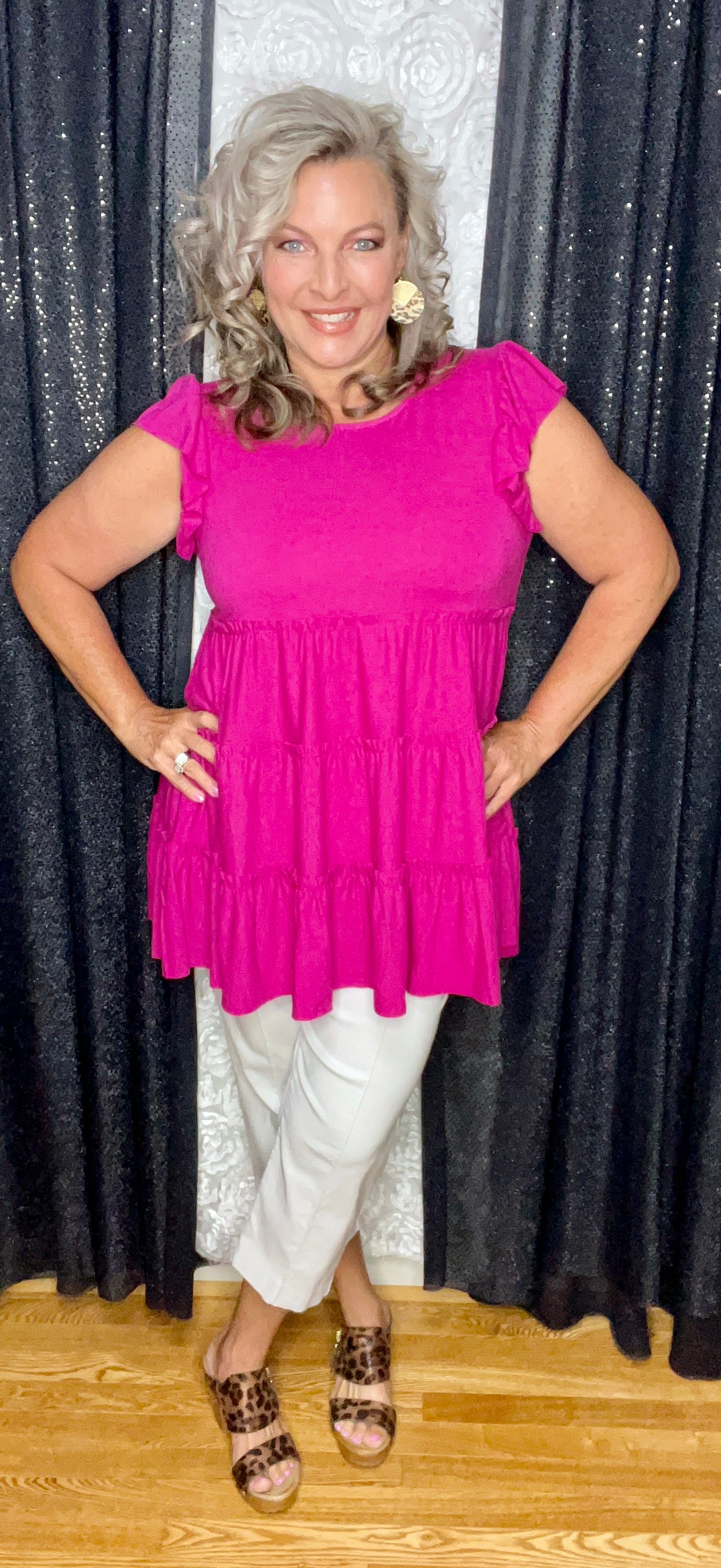 Magic In Magenta Top (IN STOCK)