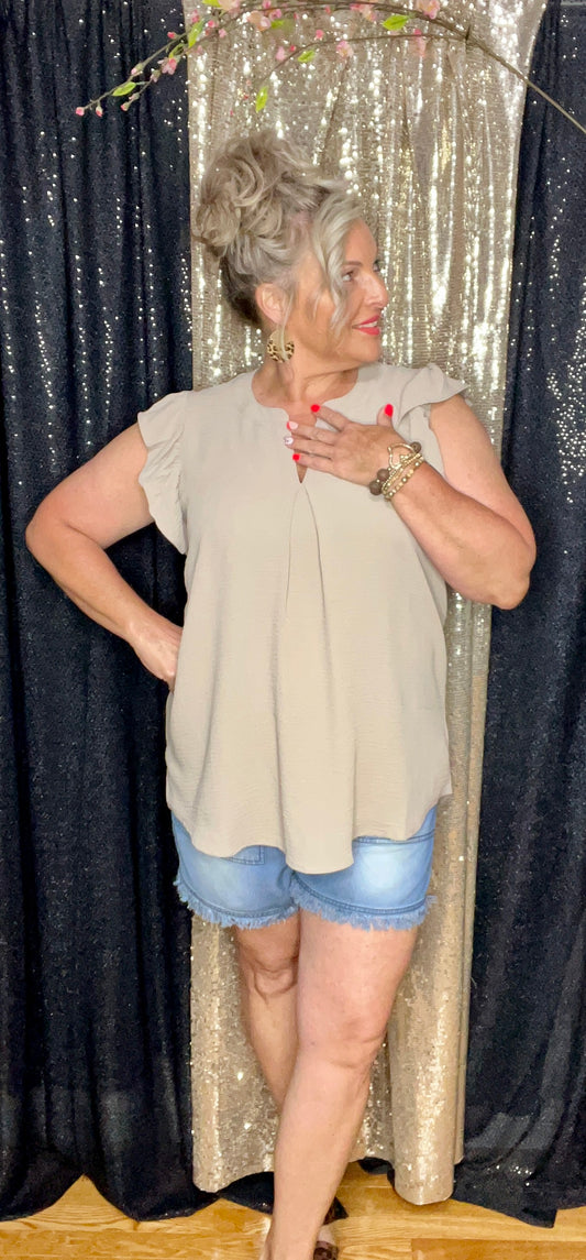 Raving In Ruffles Hi-Low Top (IN STOCK)
