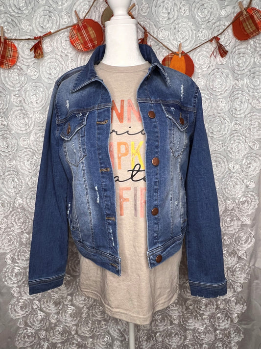 Bold In Blue Denim Jacket (IN STOCK)