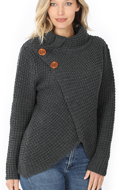 It's Sweater  Weatha in Charcoal Gray (IN STOCK)