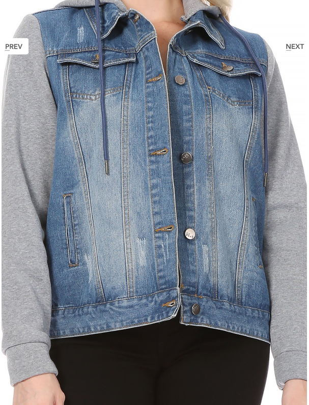 Warm Wonder Fleece Denim Jacket (IN STOCK)