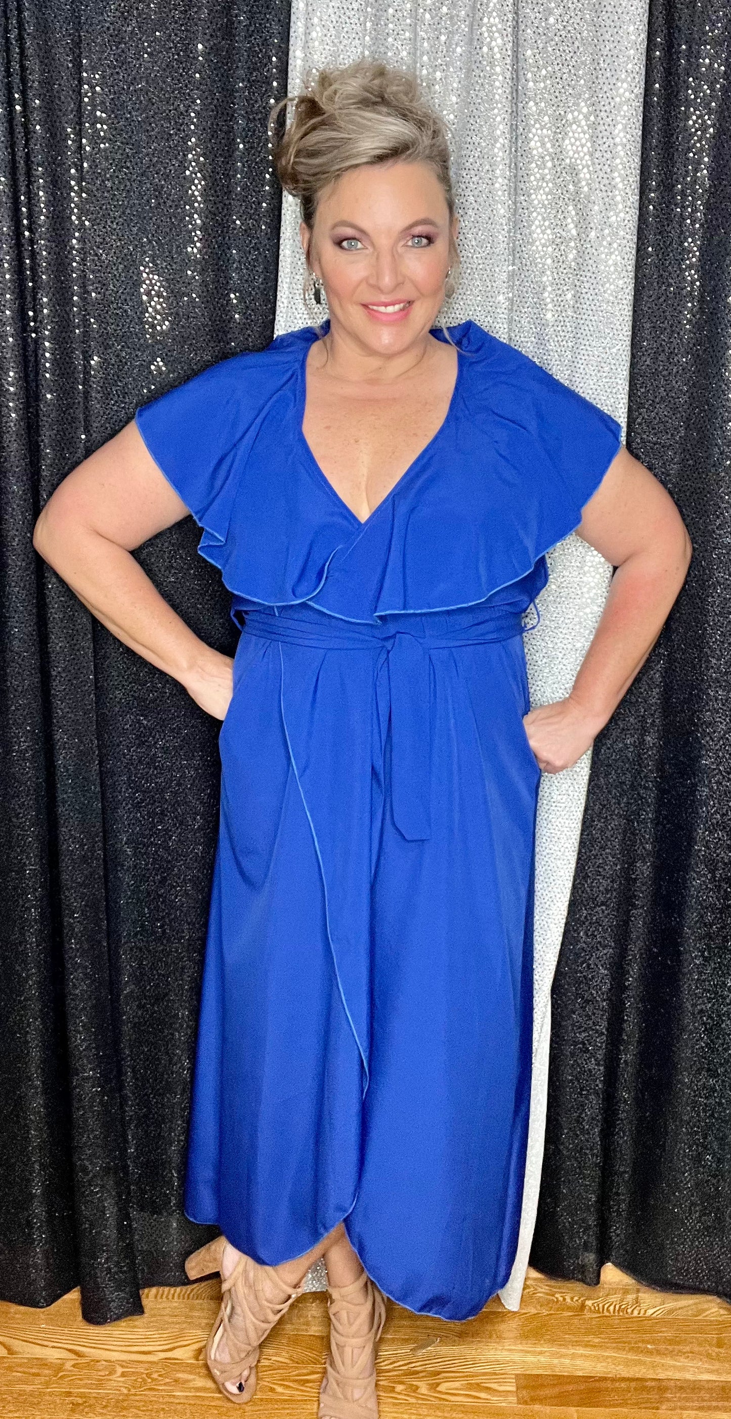 She's A Royal Maxi Dress (IN STOCK)