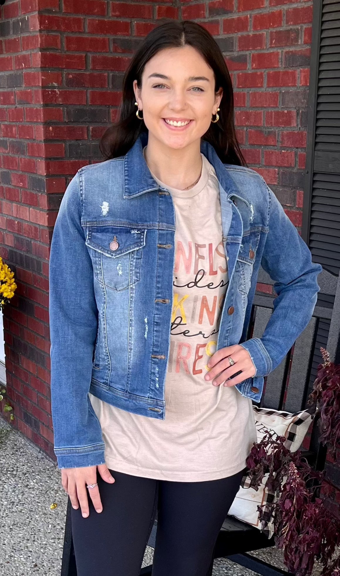 Bold In Blue Denim Jacket (IN STOCK)