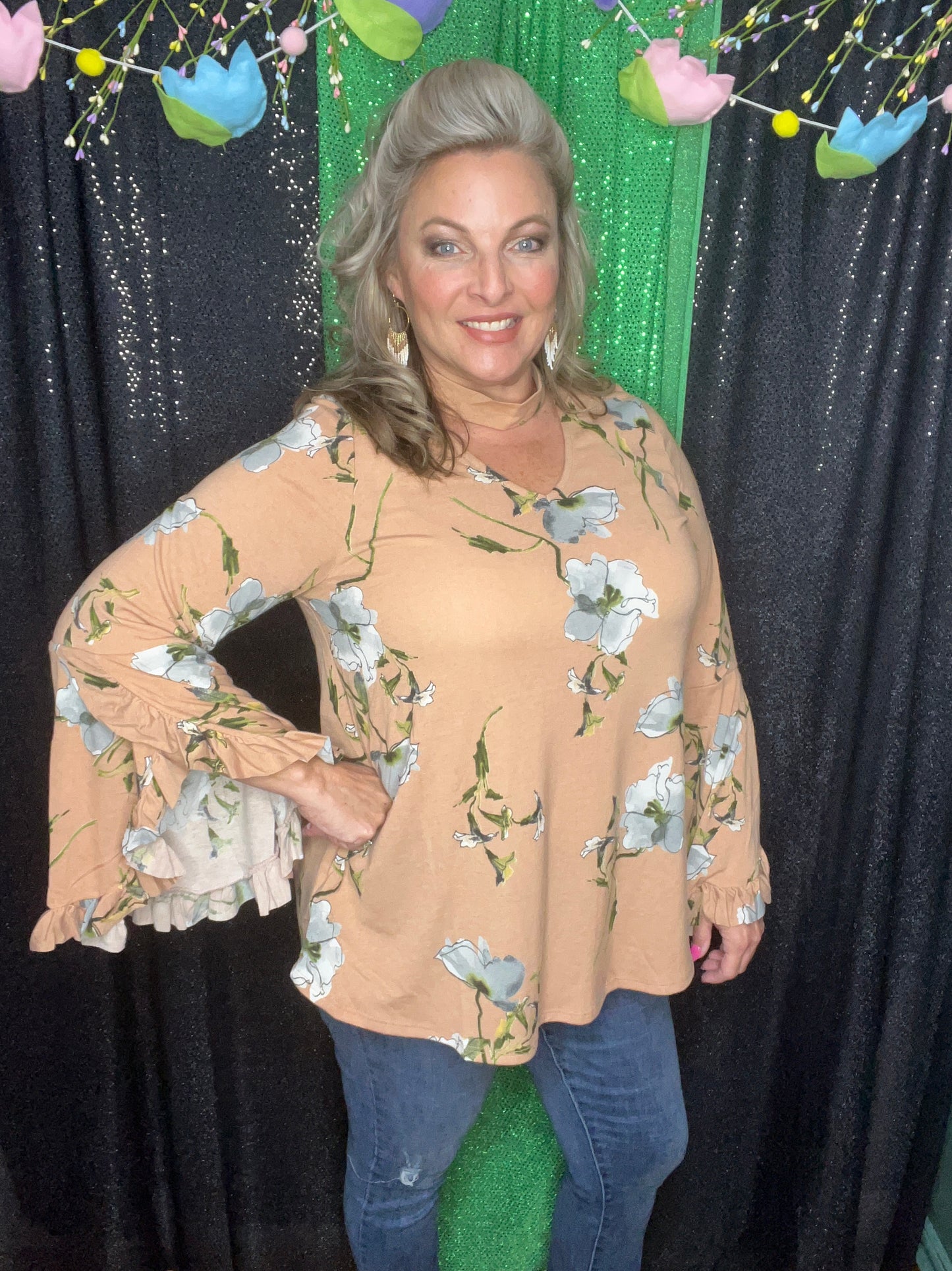 Bell Sleeve Beauty Top (IN STOCK)