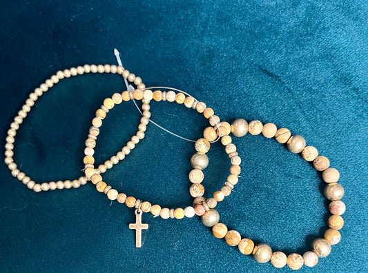 Stretch Beaded Bracelet (IN STOCK)