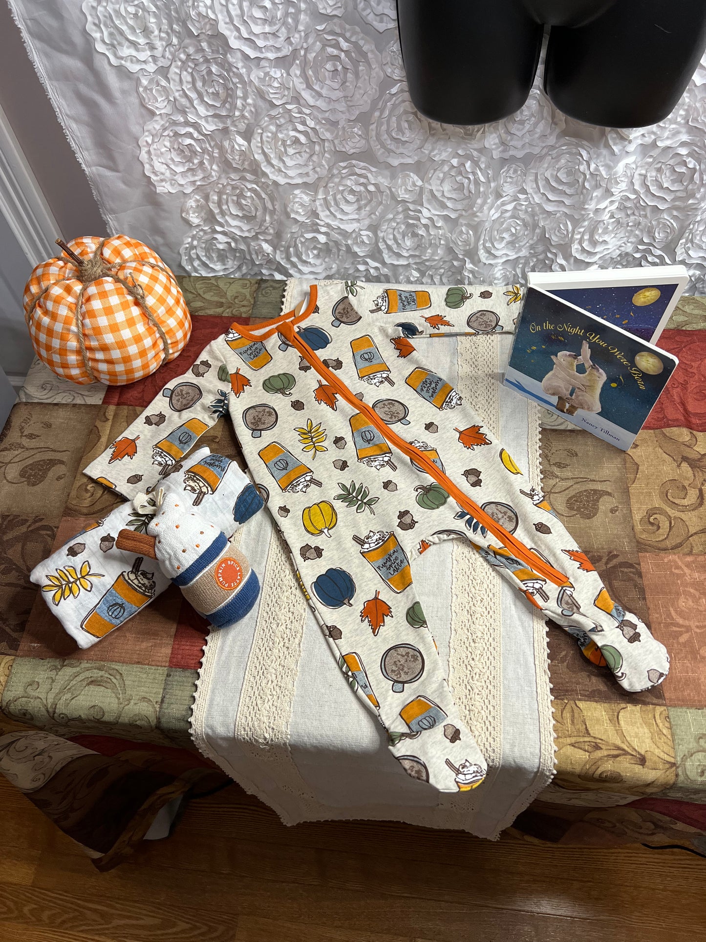 I Love You A Latte Muslin Blanket & Toy
