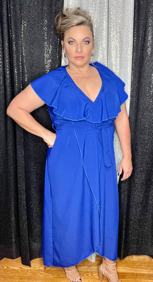 She's A Royal Maxi Dress (IN STOCK)