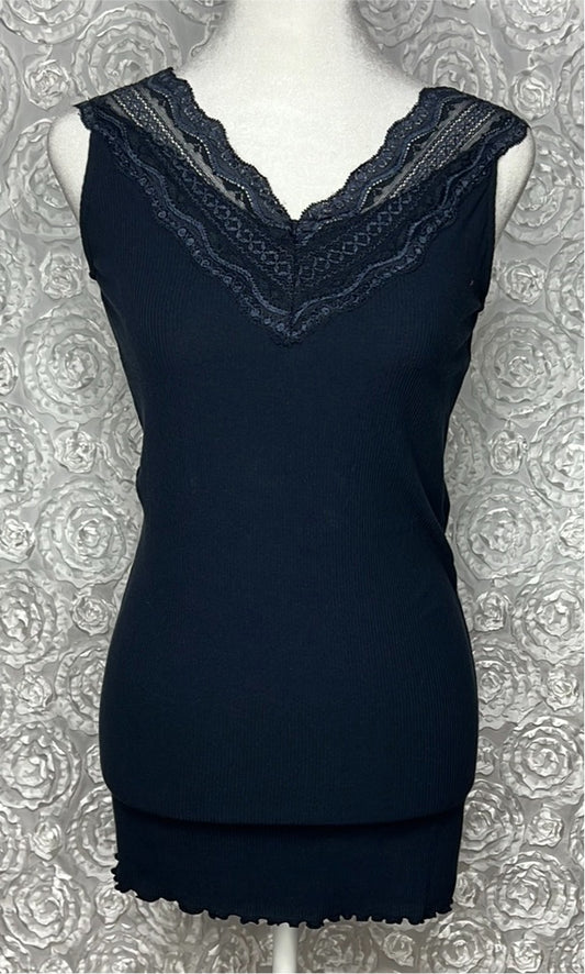 Easy To Layer Tanks Dark Navy (IN STOCK)
