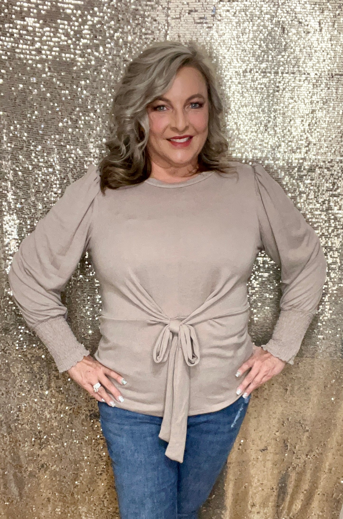 Puffed and Pretty Top (IN STOCK)