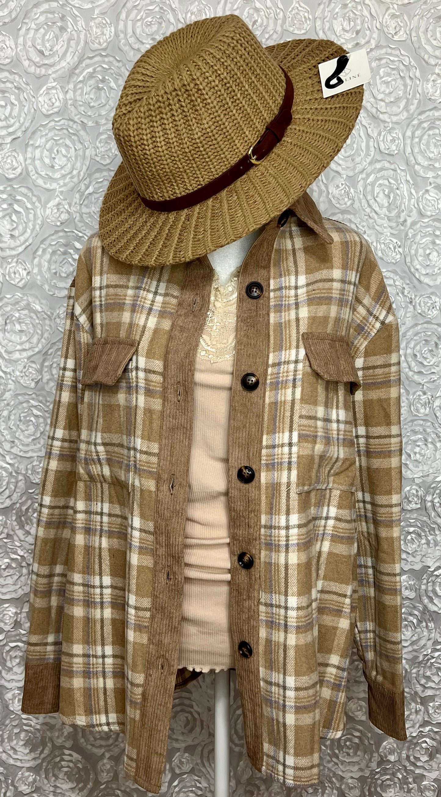 Woven Warm and Wow Shacket (IN STOCK)
