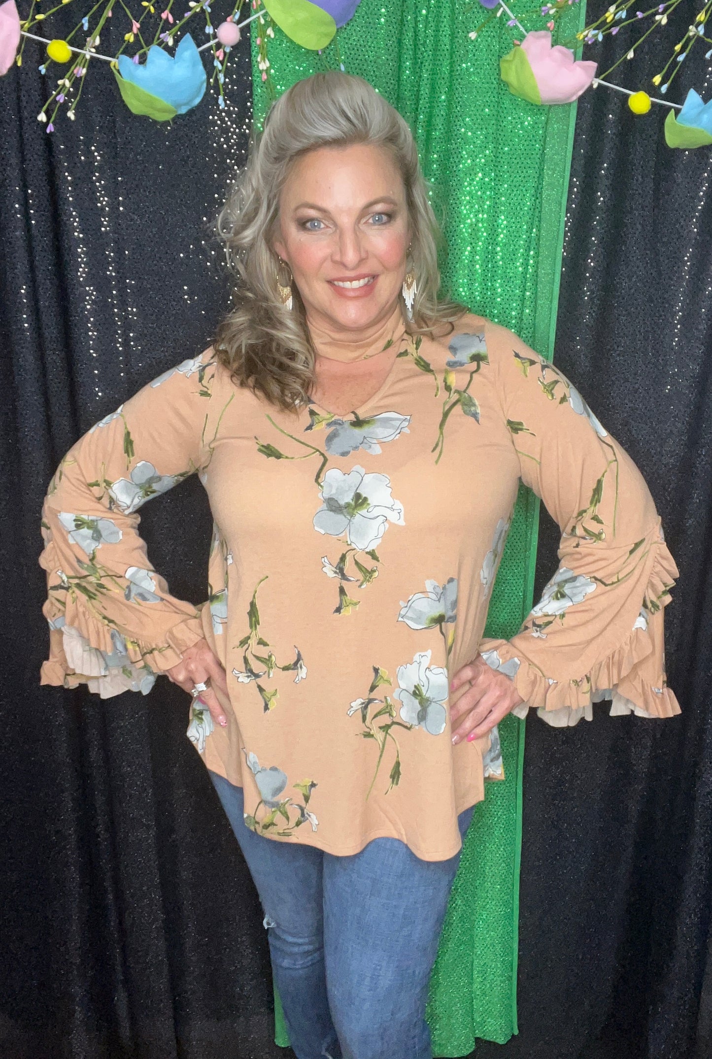 Bell Sleeve Beauty Top (IN STOCK)