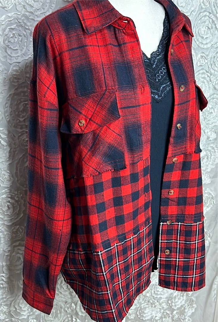 Perfect In Plaid Flannel Shirt (IN STOCK)