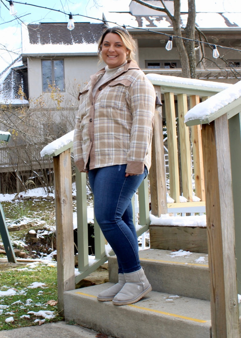 Woven Warm and Wow Shacket (IN STOCK)